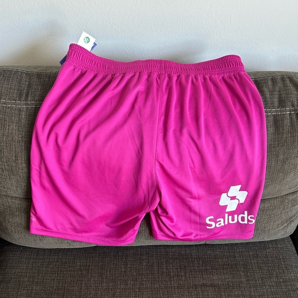 Puma Authentic Ecuador LDU Liga de Quito Soccer Keeper Purple Shorts Mens Sz: XL - Picture 5 of 5